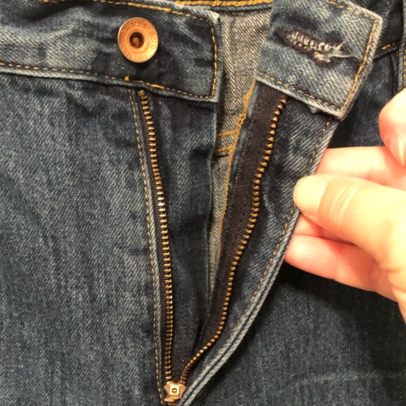 28. Lands End, Dark Wash, Denim, Straight Leg - Picture 4 of 13